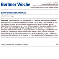 Berliner Woche online  06.05.2013