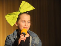 100 Jahre Johanneskirche -  Schulrevue der Clemens-Brentano-Grundschule am 25. Mrz 2015 im Kulturbahnhof 