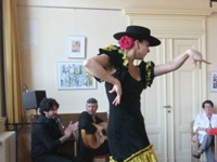 Flamenco-Darbietung am 15. April 2015 im Brgertreffpunkt