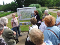 Fhrung fr die Ehrenamtlichen im Botanischen Garten am 08.07.2015