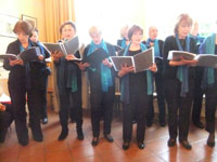 Klezmer mit Gofenberg-Chor im ausverkauften Kulturbahnhof am 20.09.2015