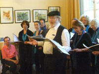 Klezmer mit Gofenberg-Chor im ausverkauften Kulturbahnhof am 20.09.2015