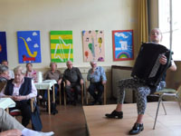 Akkordeonmusik der Meisterklasse:  Marlada Thon im Brgertreffpunkt (07. Juni 2017)