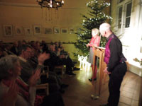 Literarisch-satirische Weihnachtsrevue mit Elisabeth Arend und Klaus Schfer 