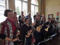 Ukulelenorchester The Gentle Ukes` begeistern den Brgertreff am 11.04.2018