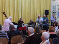 Sir Gusche Jazzband beim Dixieland-Nachmittag am 06.02.2019