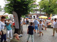 Sommerfest mit Kunst&Krempel-Markt am Bahnhof Lichterfelde West