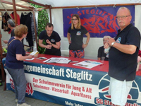 Sommerfest mit Kunst&Krempel-Markt am Bahnhof Lichterfelde West