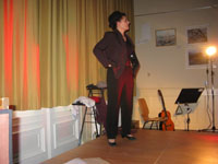 Kriminaltango im Bahnhof am 8.2.2017 mit Katharina Richter und Rudolf Gäbler