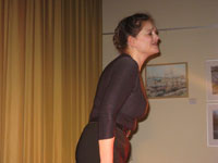 Kriminaltango im Bahnhof am 8.2.2017 mit Katharina Richter und Rudolf Gäbler