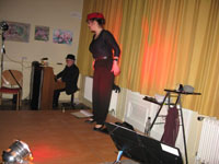 Kriminaltango im Bahnhof am 8.2.2017 mit Katharina Richter und Rudolf Gäbler