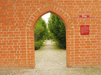 Tagesausflug in die Uckermark am 24. Mai 2017 - die Stadtmauer in Angermünde