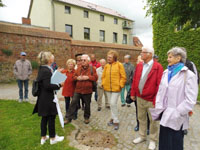 Tagesausflug in die Uckermark am 24. Mai 2017 - die Stadtmauer in Angermünde