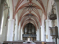 Tagesausflug in die Uckermark am 24. Mai 2017 - die Kirche St. Marien in Angermünde