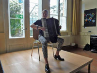 Akkordeonmusik der Meisterklasse:  Marlada Thon im Bürgertreffpunkt (07. Juni 2017)