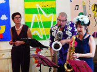 Mächtig , mitreißend und etwas schräg - das Bläserensemble Mukarabu im Kulturbahnhof (28.06.2017)