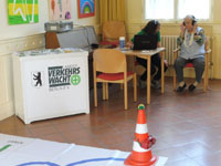 Verkehrssicherheitstag der Deutschen Verkehrswacht im Bürgertreffpunkt am 09.08.2017