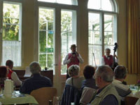 Begeisterung beim Konzert des Metropolitan Swing Trios am 13. September im Kulturbahnhof