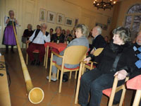 Jodel-Moni und Löffel-Felix beim Alpenländischen Musiknachmittag am 22.11.2017