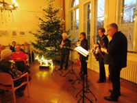 Musikalischer Auftakt zur Adventszeit mit dem Saxofonquartett