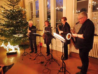Musikalischer Auftakt zur Adventszeit mit dem Saxofonquartett