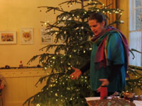 Es war einmal... Märchenerzählerin Astrid Heiland-Vondruska am 20. Dezember im Kulturbahnhof