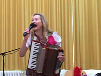 Wiener Blut - mit Hella Duny, Gesang und Akkordeon und Klaus Schäfer, Pianist