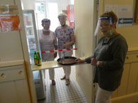 Wiedereröffnung des Bürgertreffpunkts im Juli 2020