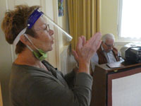 Wiedereröffnung des Bürgertreffpunkts im Juli 2020