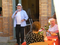 Alf Weiss im Bürgertreffpunkt