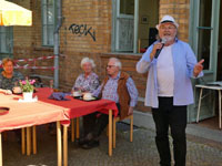 Alf Weiss im Bürgertreffpunkt