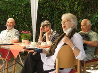 Alf Weiss im Bürgertreffpunkt