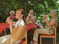 Alf Weiss im Bürgertreffpunkt