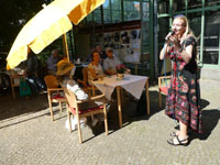 Konstantin Nazarov und Ina Brox am 16. Juni