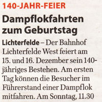 Berliner Morgenpost  08./09.12.2012