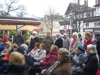 Kiezführung im Bahnhofsviertel von Lichterfelde West mit Harald Hensel am 21. März 2015