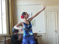 Flamenco-Darbietung am 15. April 2015 im Bürgertreffpunkt