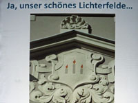 Oh, wie schön ist Lichterfelde! -  ein interessanter Bilderspaziergang mit Harald Hensel durch Lichterfelde am 21.10.2015