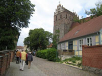 Tagesausflug in die Uckermark am 24. Mai 2017 - die Kirche St. Marien in Angermünde
