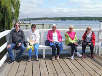 Ausflug der Ehrenamtlichen des Bürgertreffs zur Liebermann-Villa in Wannsee
